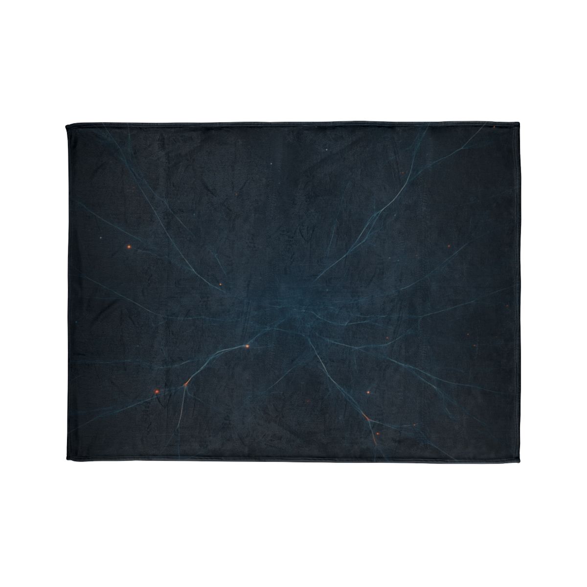 Filament Lattice Deepfield personalized cozy blankets