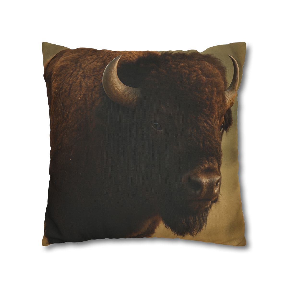 Thunder Stillness American Bison soft cotton pillow cases