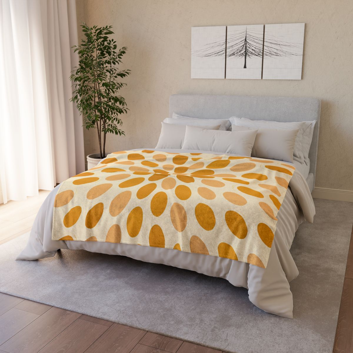 Seed Halo Scatter decorative home blankets