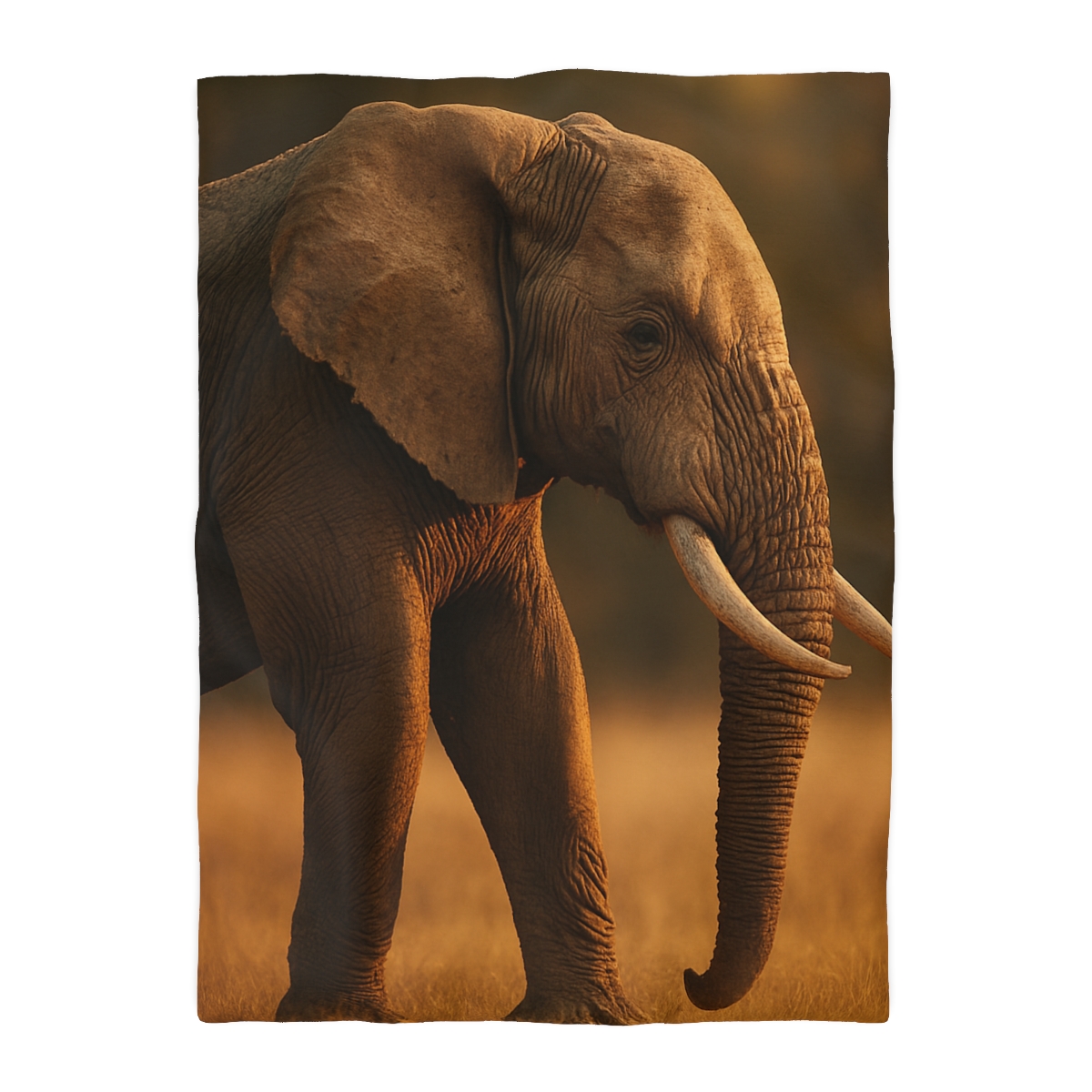 Savannah Sentinel Elephant warm winter duvets