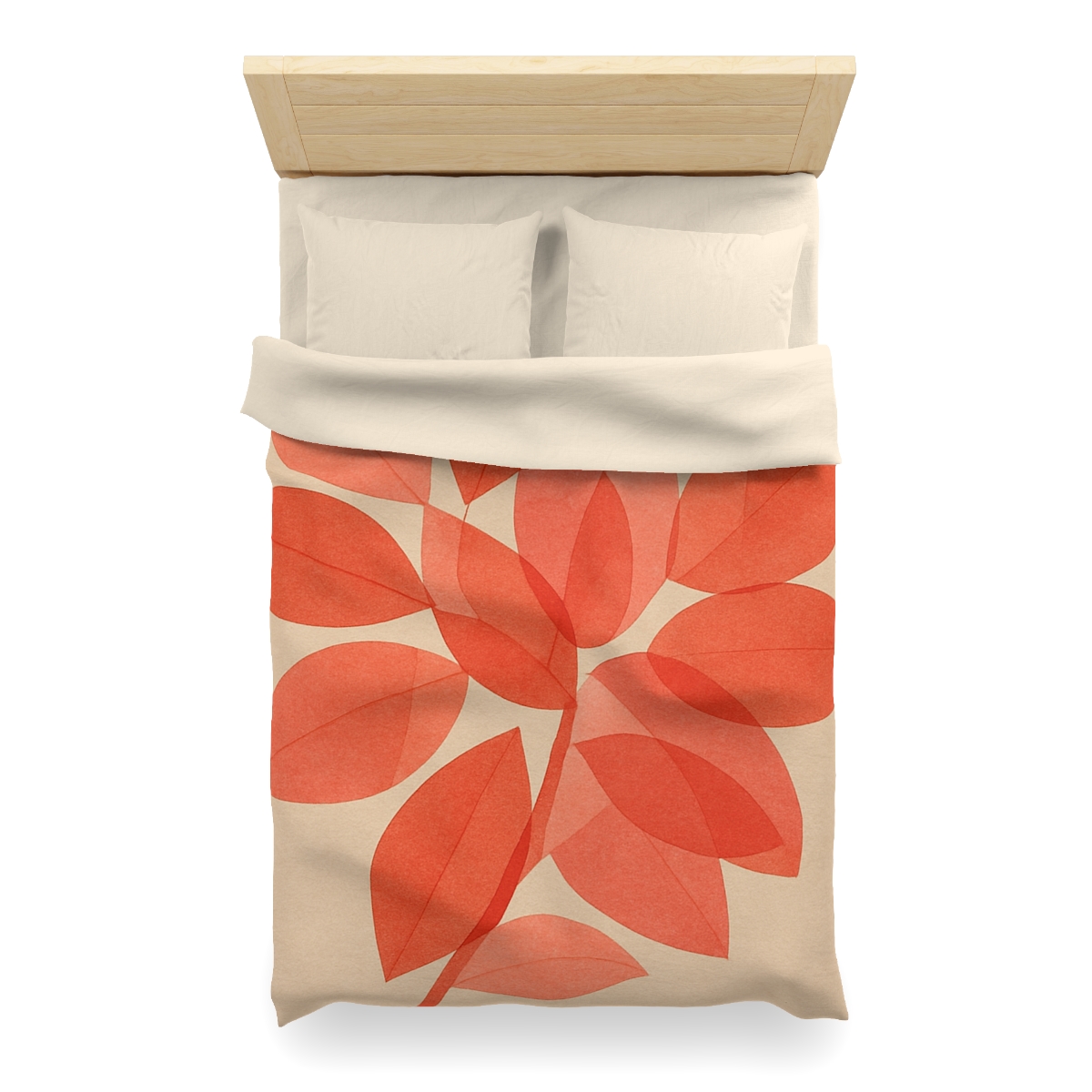 Petal Mosaic Overlay soft comforter duvets