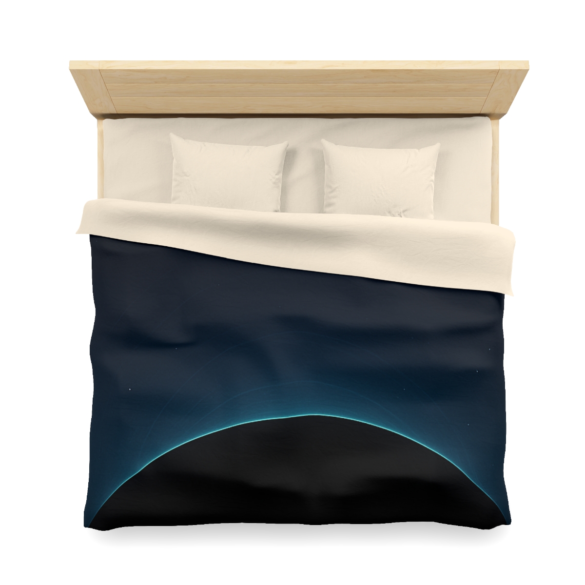 Black Horizon Silhouette warm winter duvets