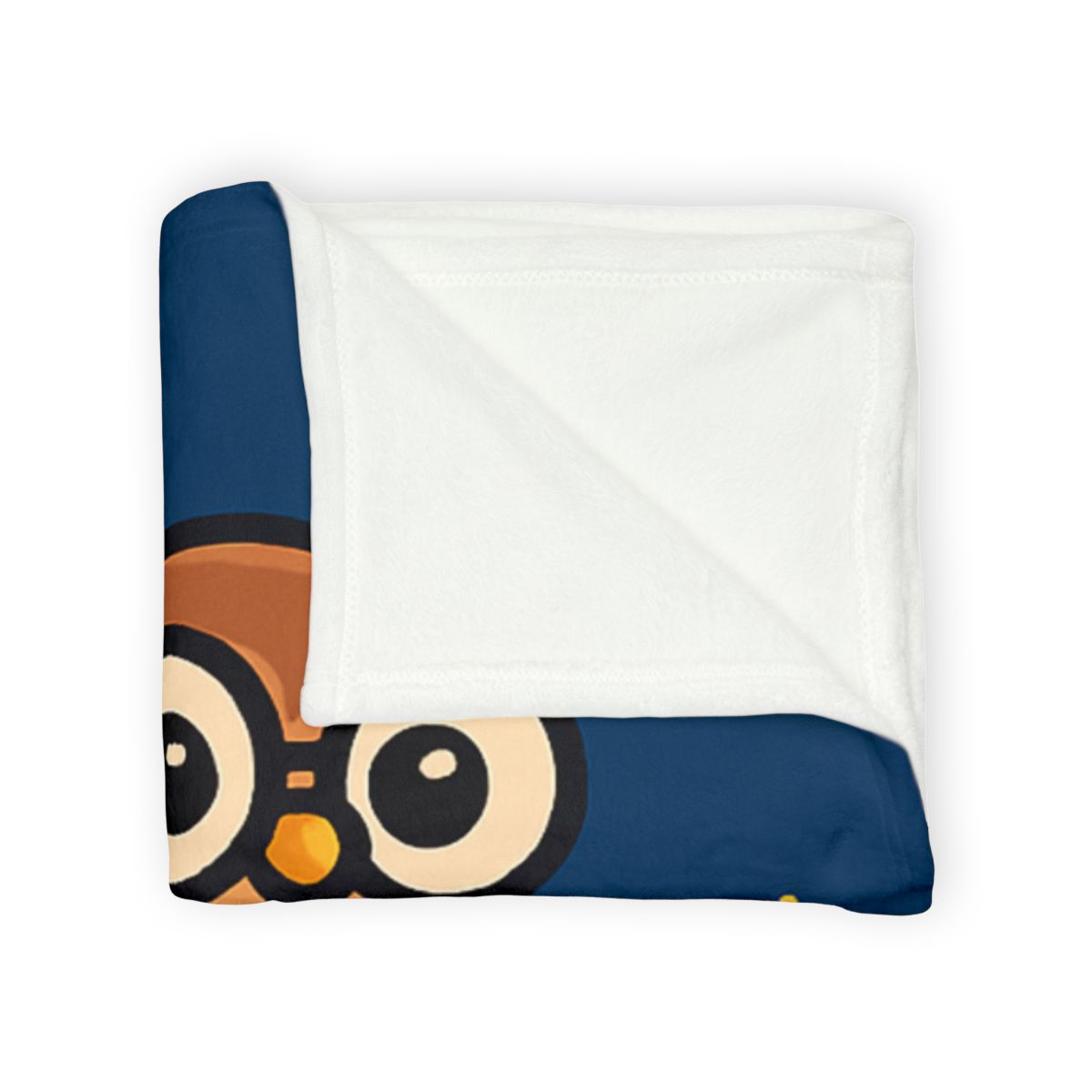 Rocket Riding Forest Owls warm winter blankets
