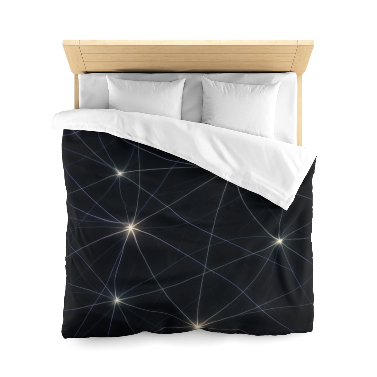 Starlace Filament Canopy designer printed duvets
