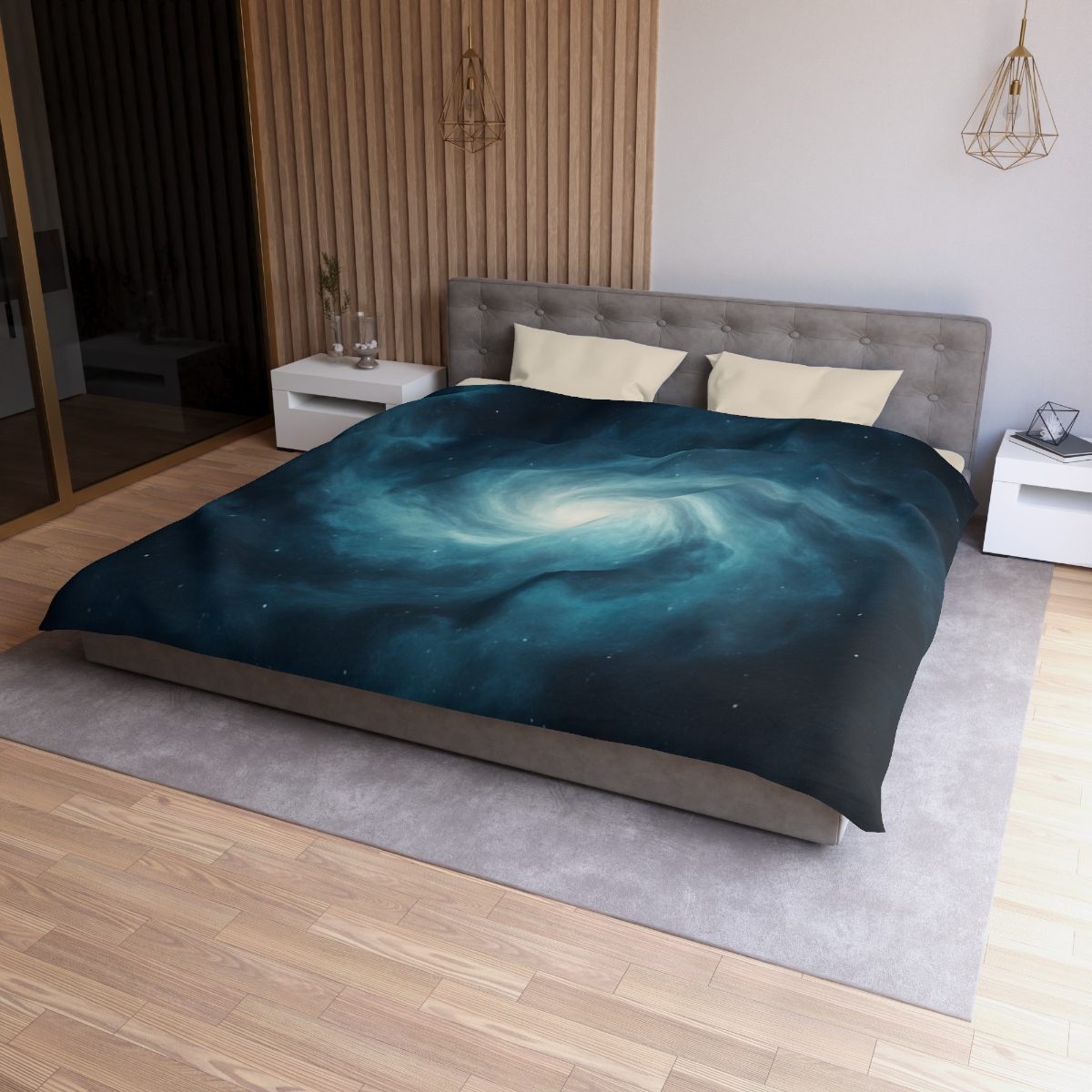 Nebula Spiral Haze trendy bedroom duvets