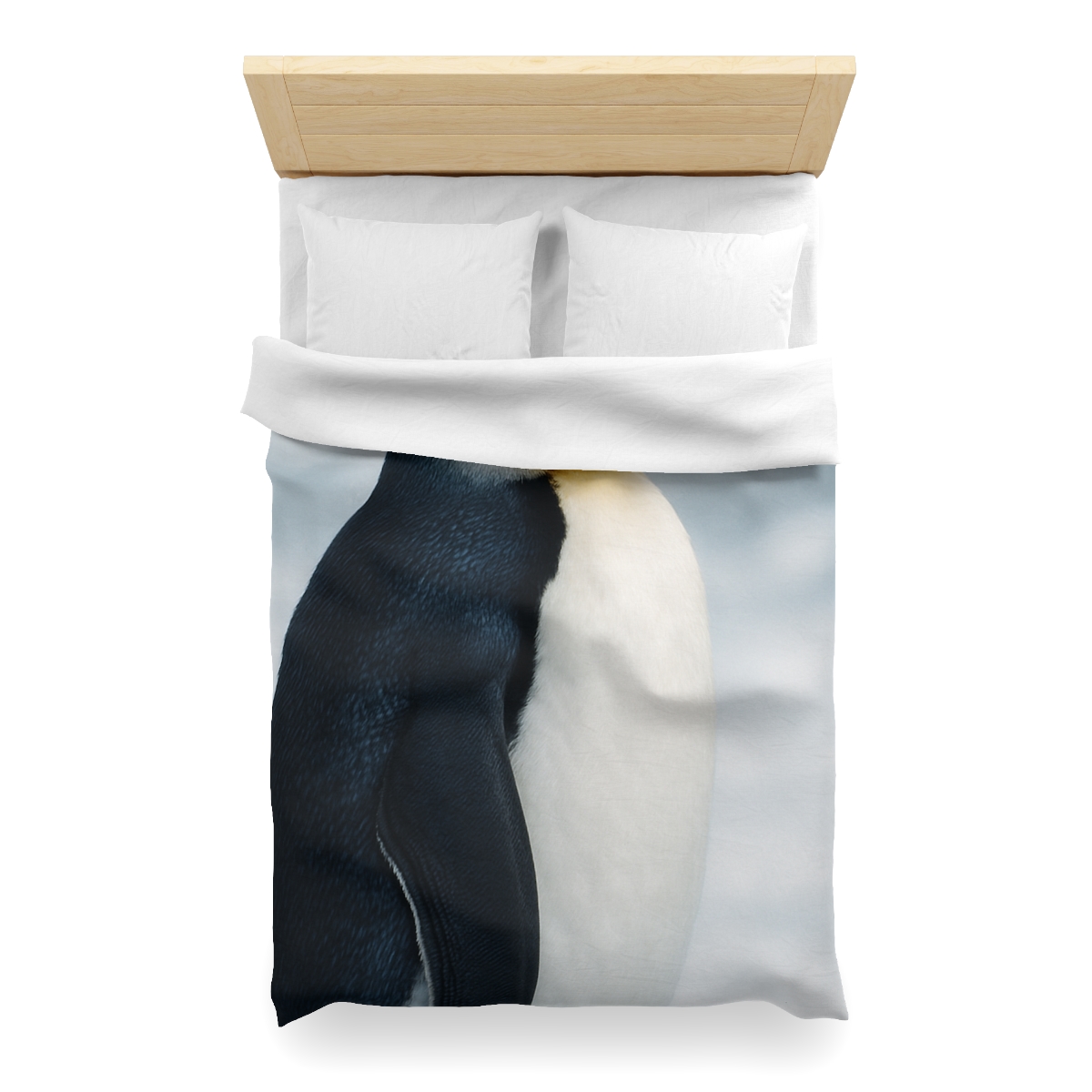 Aurora Drift Emperor Penguin stylish duvet covers