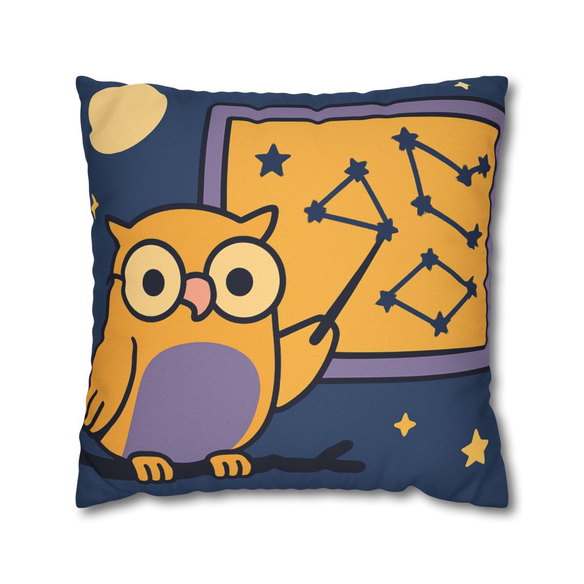 Moonlit Owl Classroom personalized pillow covers