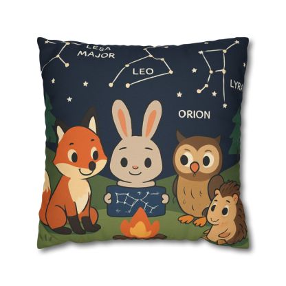 Constellation Campfire Critters comfortable bedding pillow covers