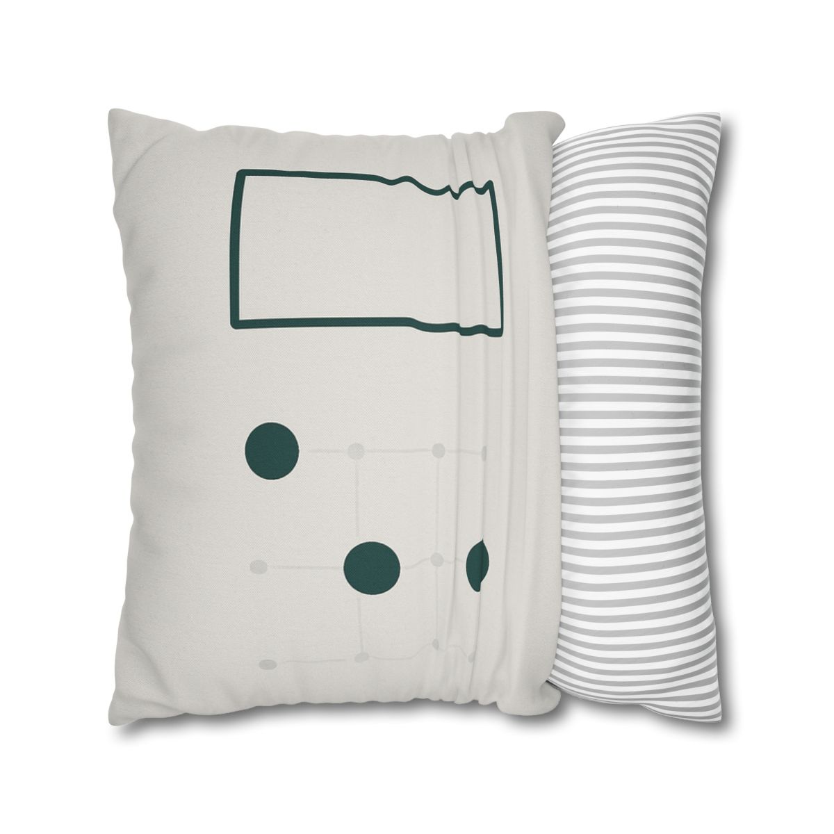 Triad Signal Grid personalized pillow covers