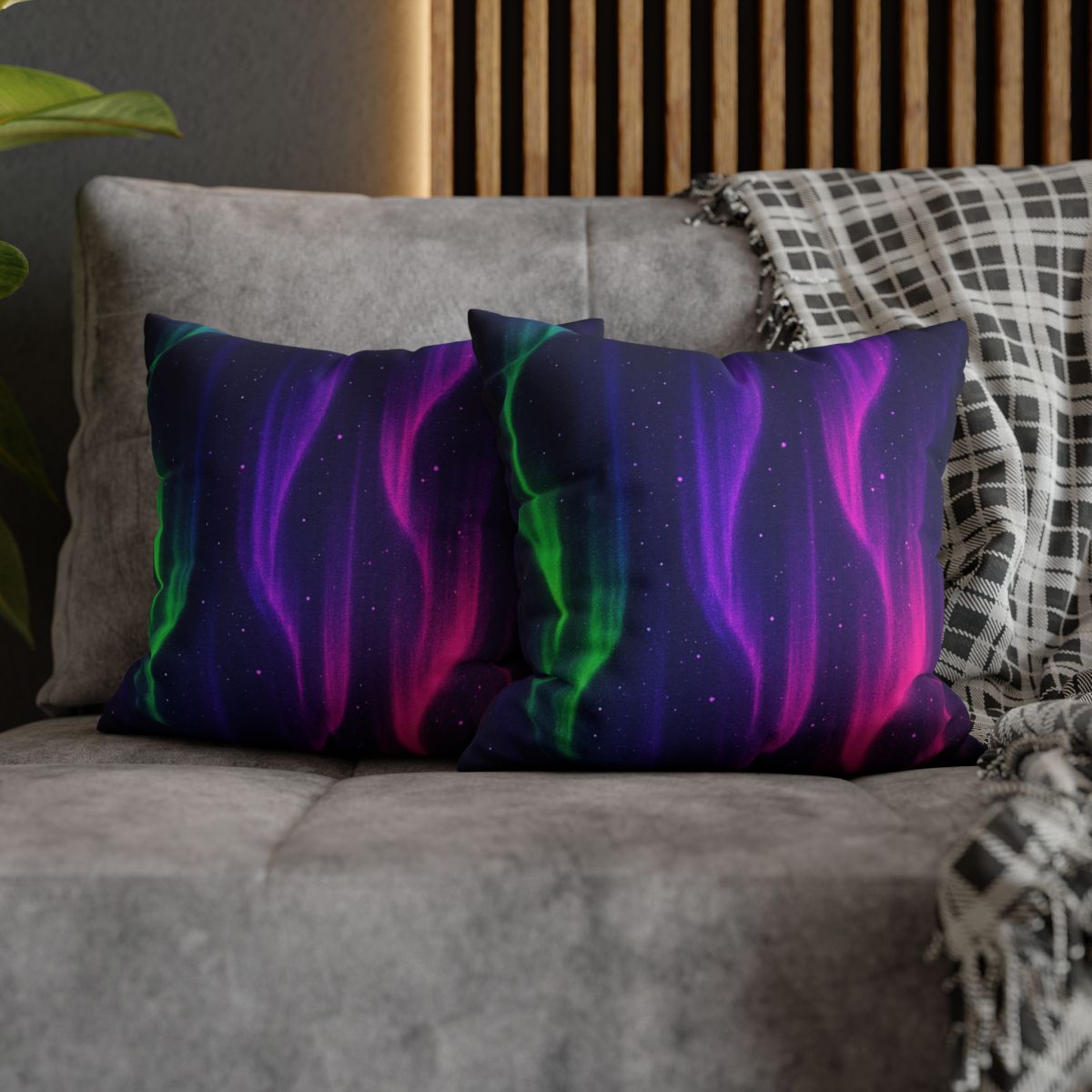 Aurora Plasma Veil Carnival comfortable bedding pillow covers