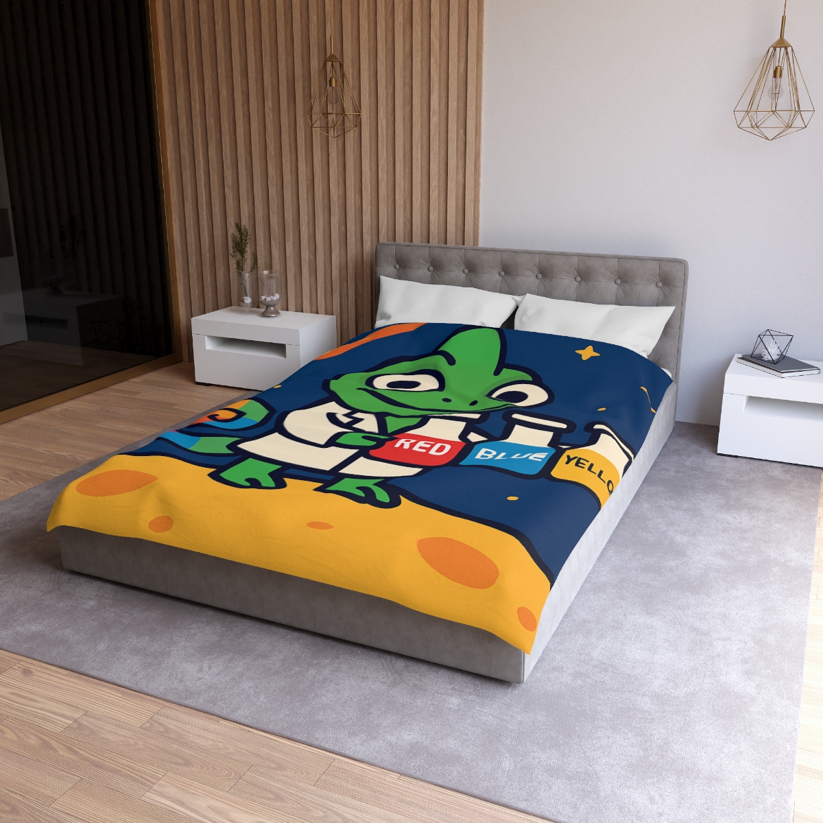 Comet Chameleon Color Lab stylish duvet covers