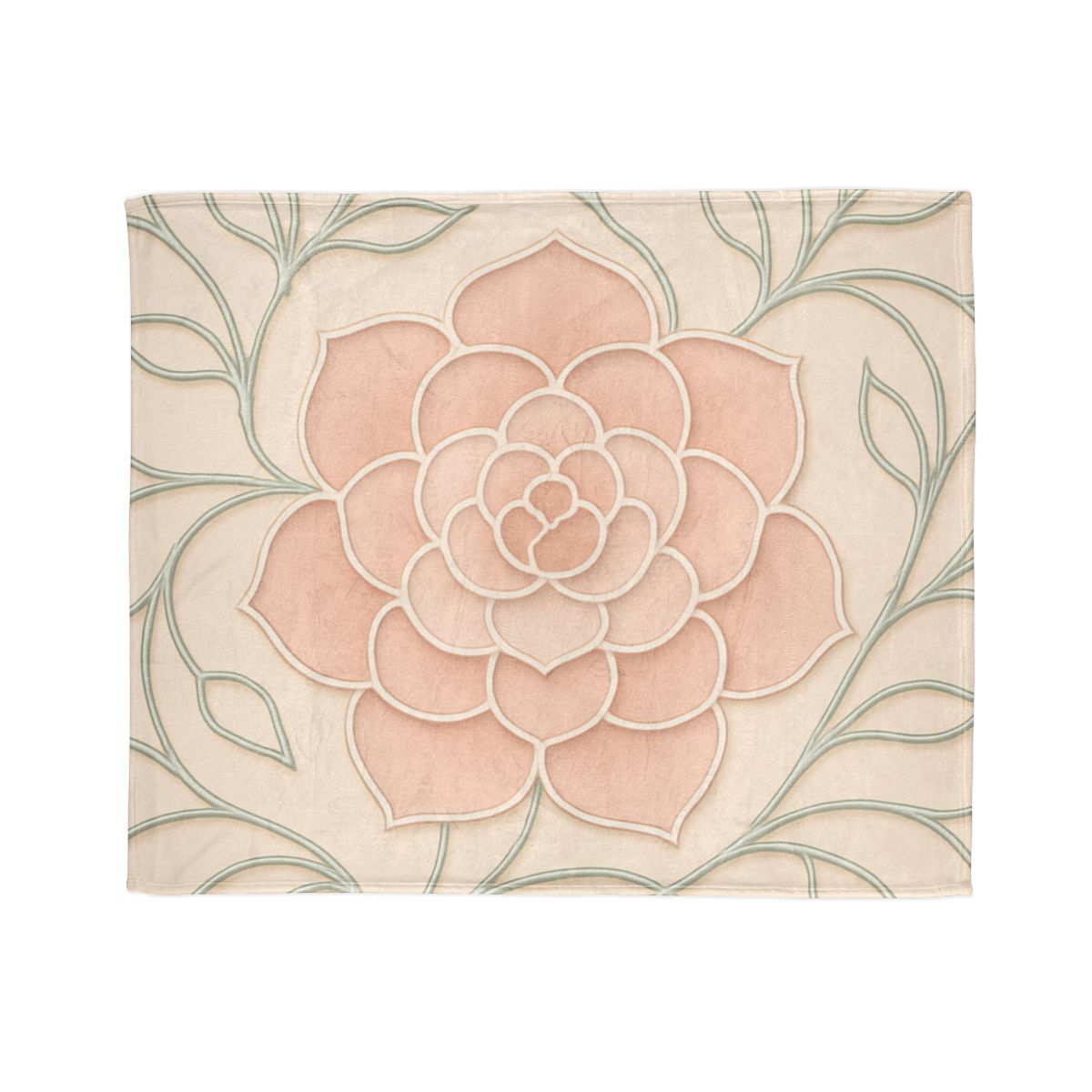 Petal Circuit Lace trendy patterned blankets