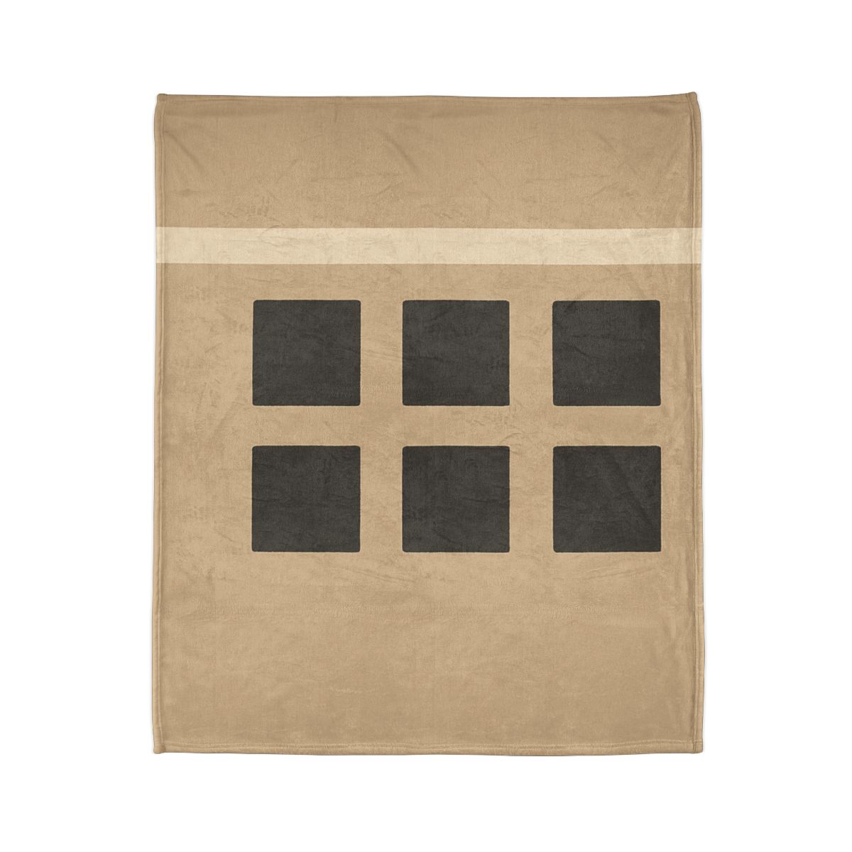 Short Grid With Missing Cell decorative home blankets