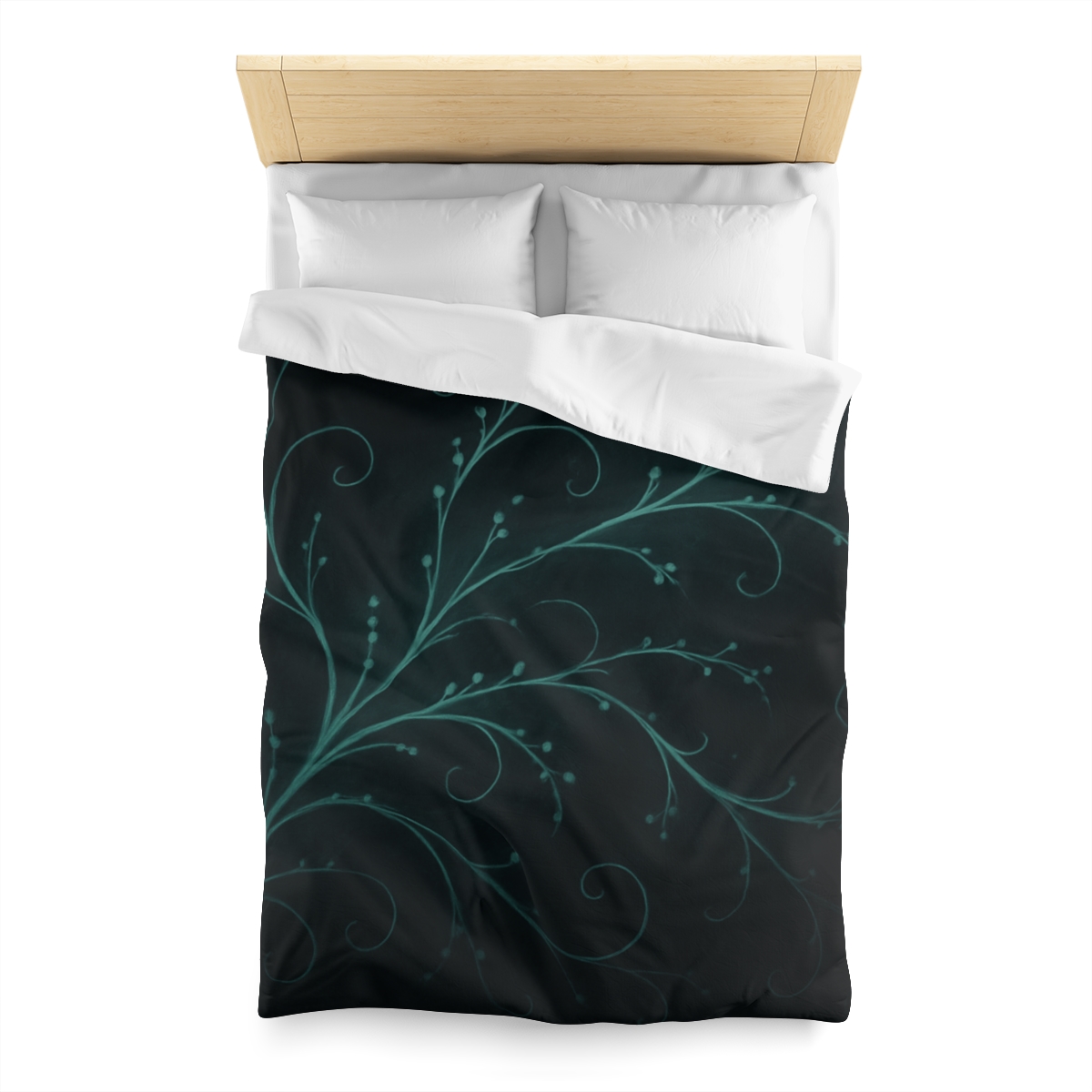Nebula Vine Filament designer printed duvets