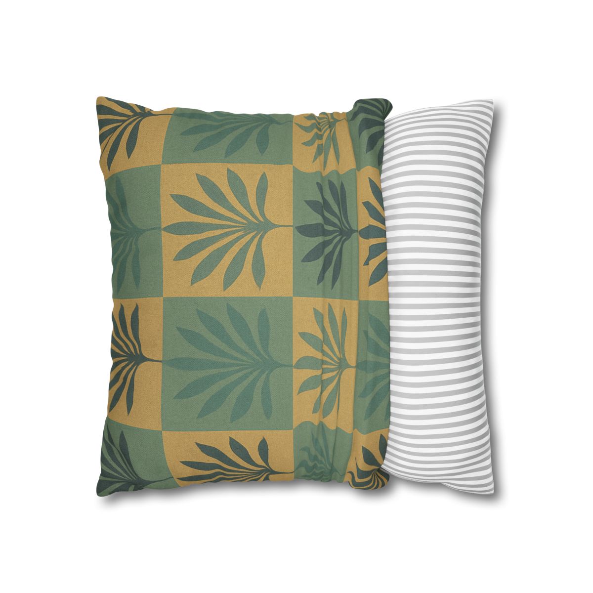 Frond Grid Harmony custom pillow cases
