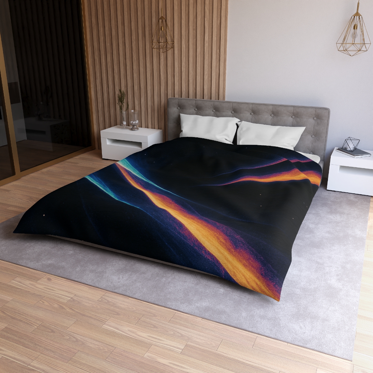 Prismatic Horizon Shear soft comforter duvets