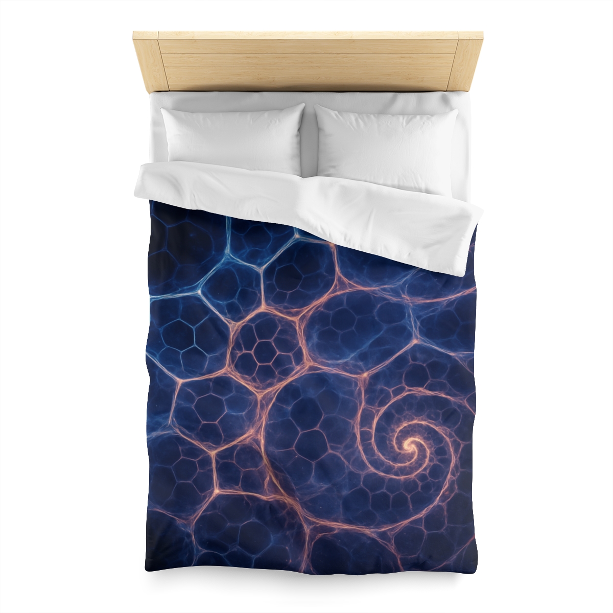Fractal Nebula Lattice duvets for gifts