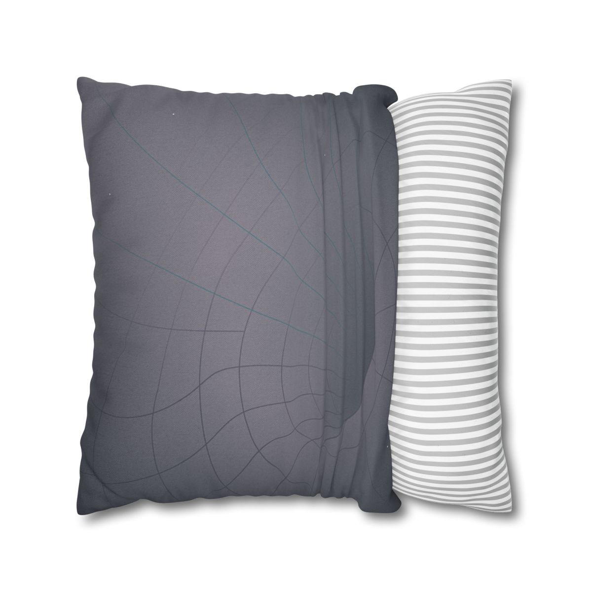 Void Echo Lattice trendy patterned pillow cases