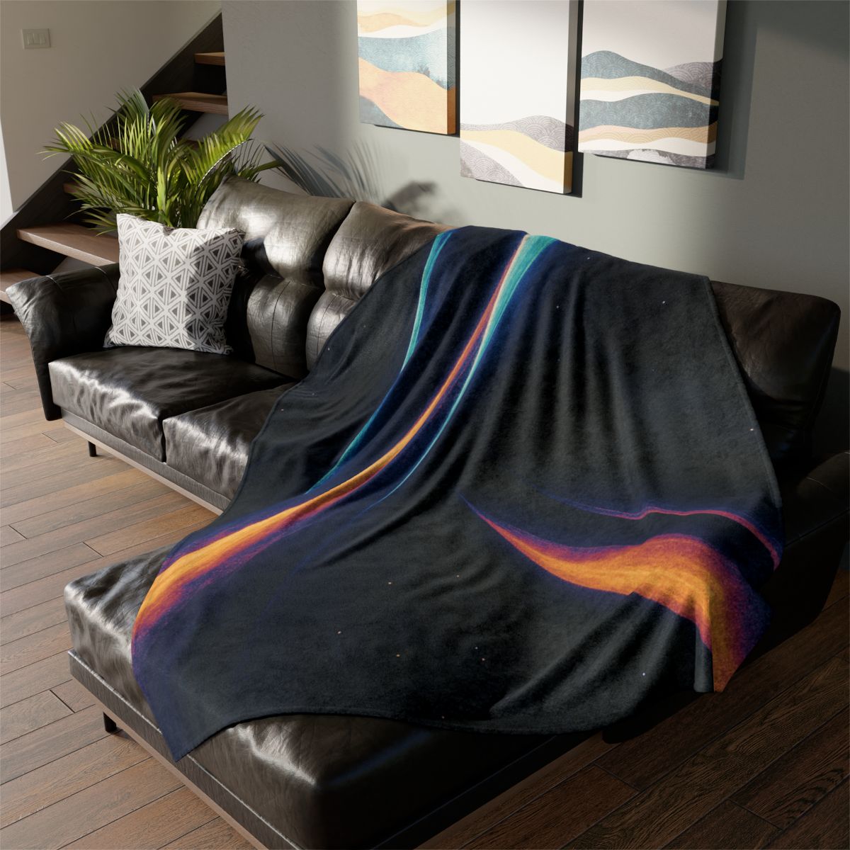 Prismatic Horizon Shear warm winter blankets