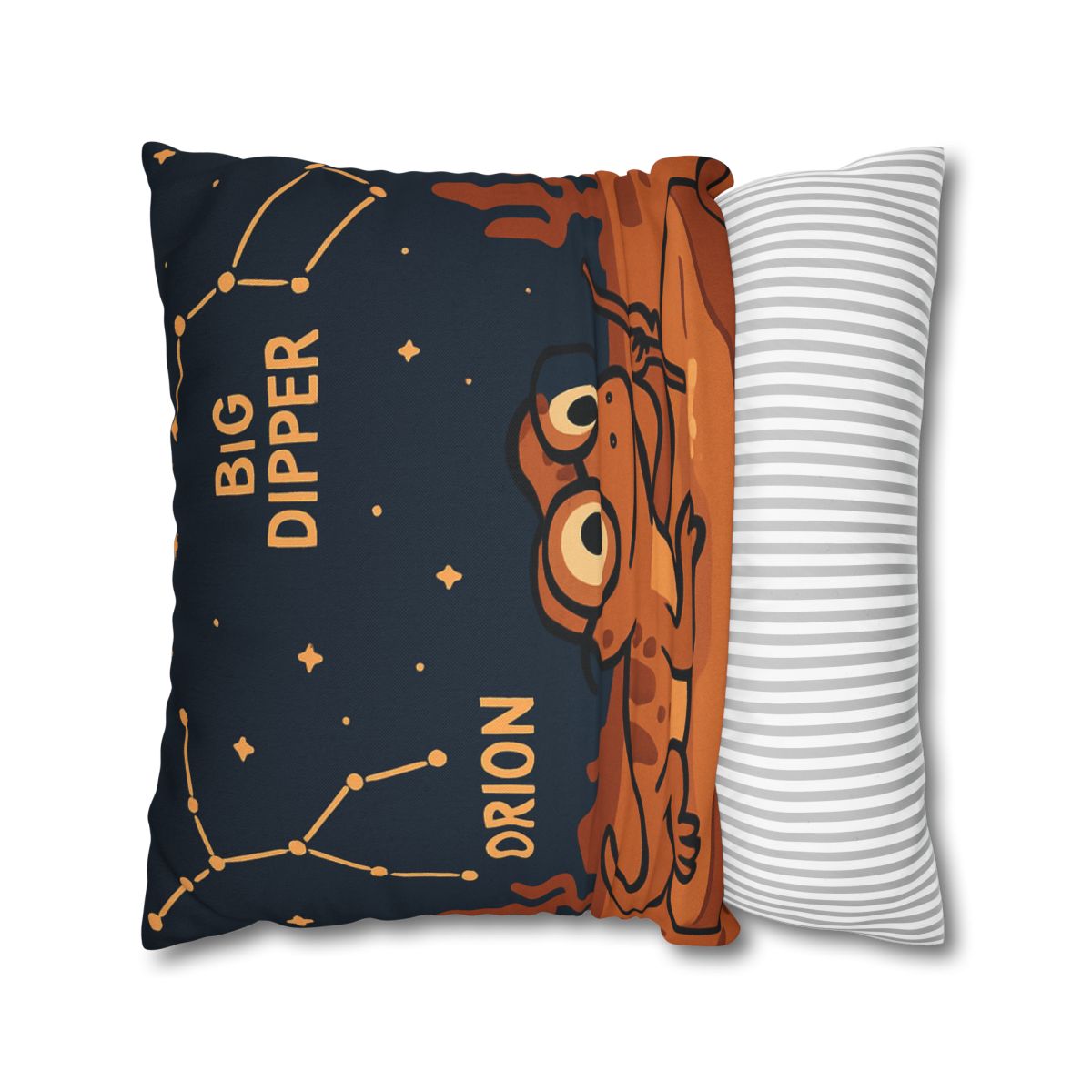 Stargazing Lizard Desert Camp soft cotton pillow cases
