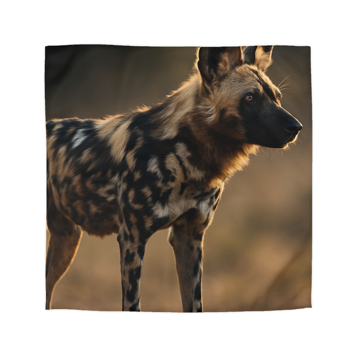 Ember Gaze African Wild Dog trendy bedroom duvets