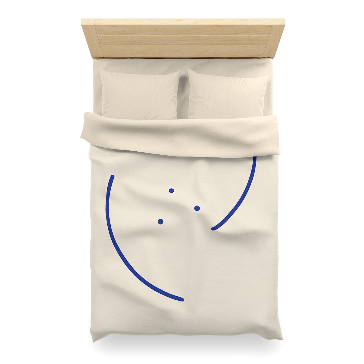 Twin Crescent Constellation custom duvets