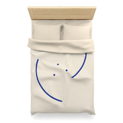 Twin Crescent Constellation custom duvets