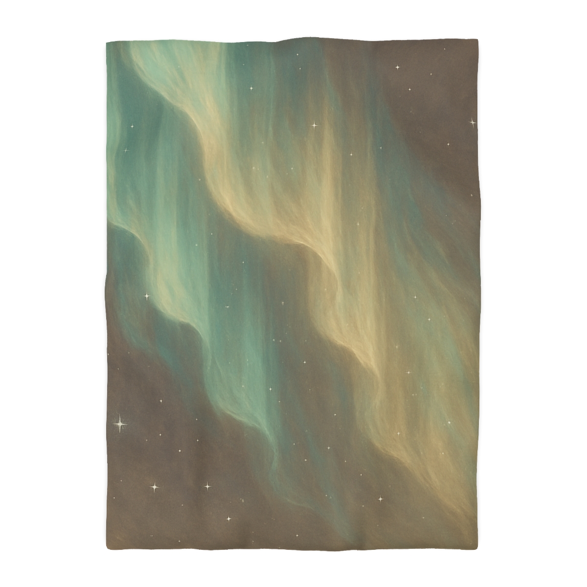 Auroral Dust Cascade unique patterned duvets