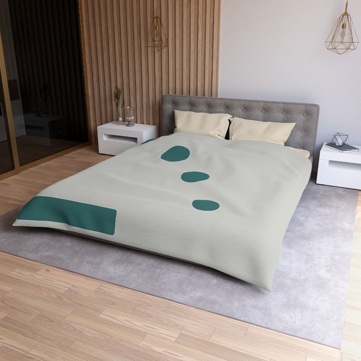 Four Dot Drift With Anchor Bar personalized bedding duvets