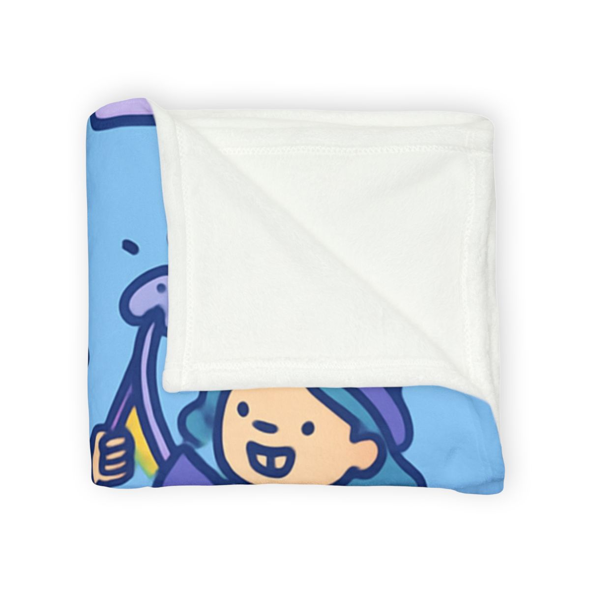 Math Wizards Floating Island soft fleece blankets