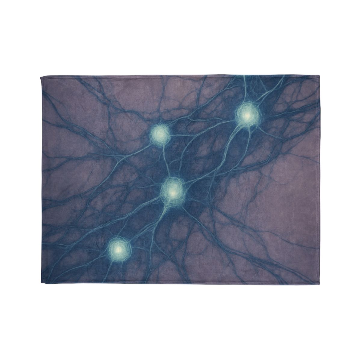 Cosmic Web Filament Weave soft fleece blankets