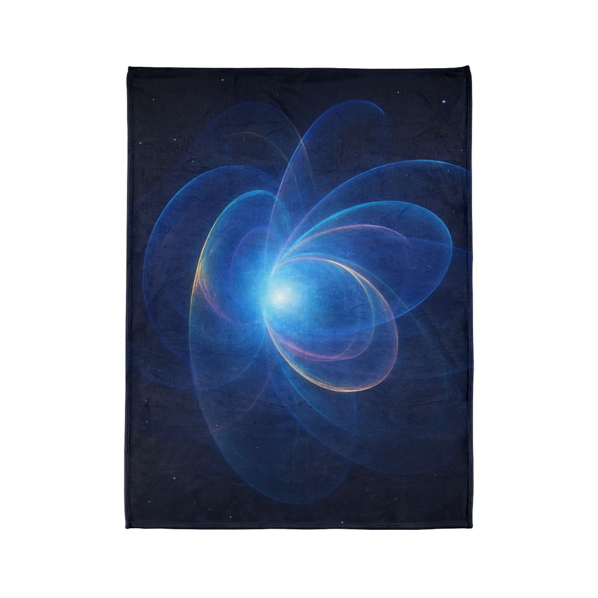 Chromatic Lensing Bloom soft fleece blankets