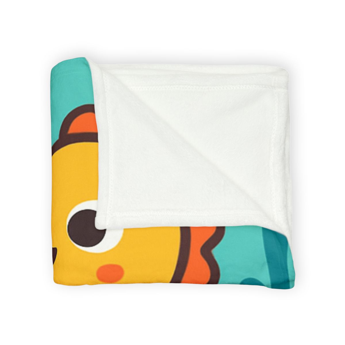 Underwater Alphabet Reef With Singing Seahorses stylish throw blankets