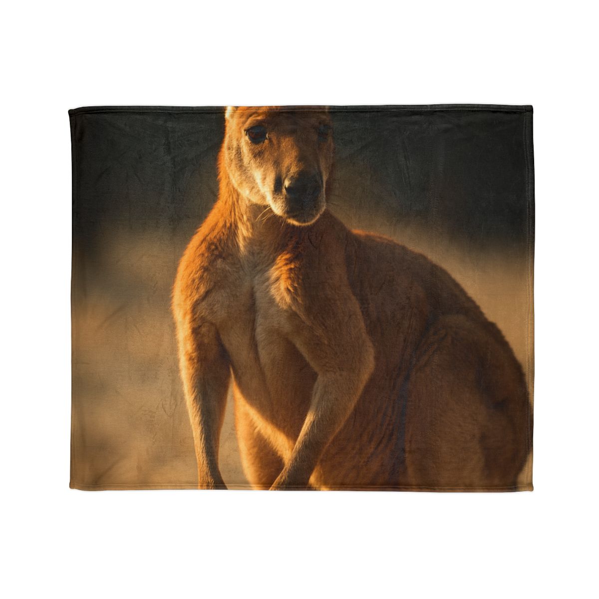 Ember Mantle Red Kangaroo trendy patterned blankets