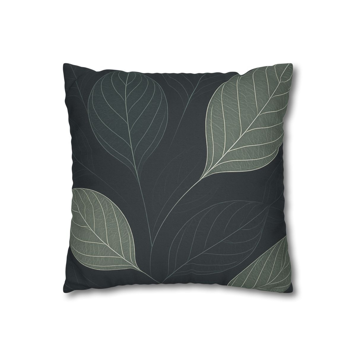 Leaf Vein Circuit Filigree soft cotton pillow cases