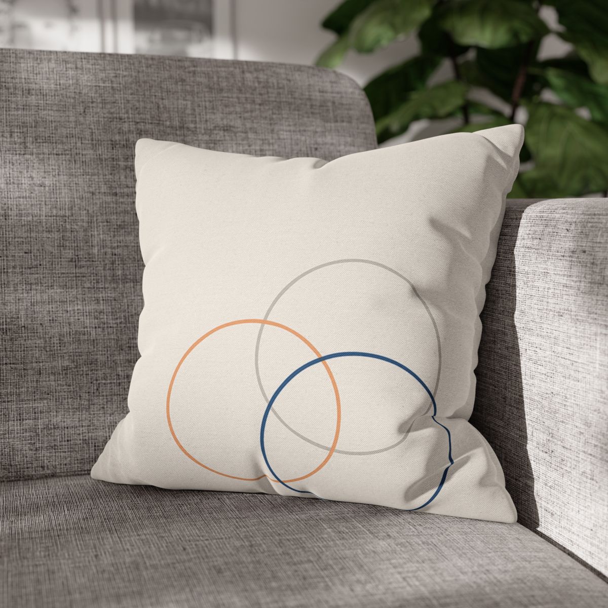 Orbiting Ring Triad trendy patterned pillow cases