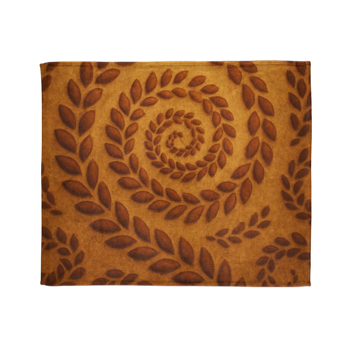 Spiral Seed Pod Chorus decorative home blankets