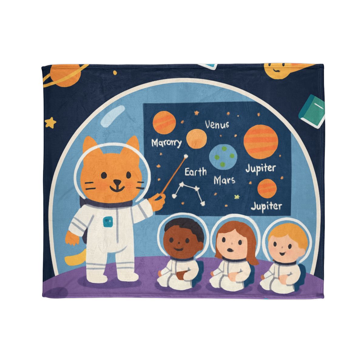Comet Classroom In A Bubble Dome stylish throw blankets