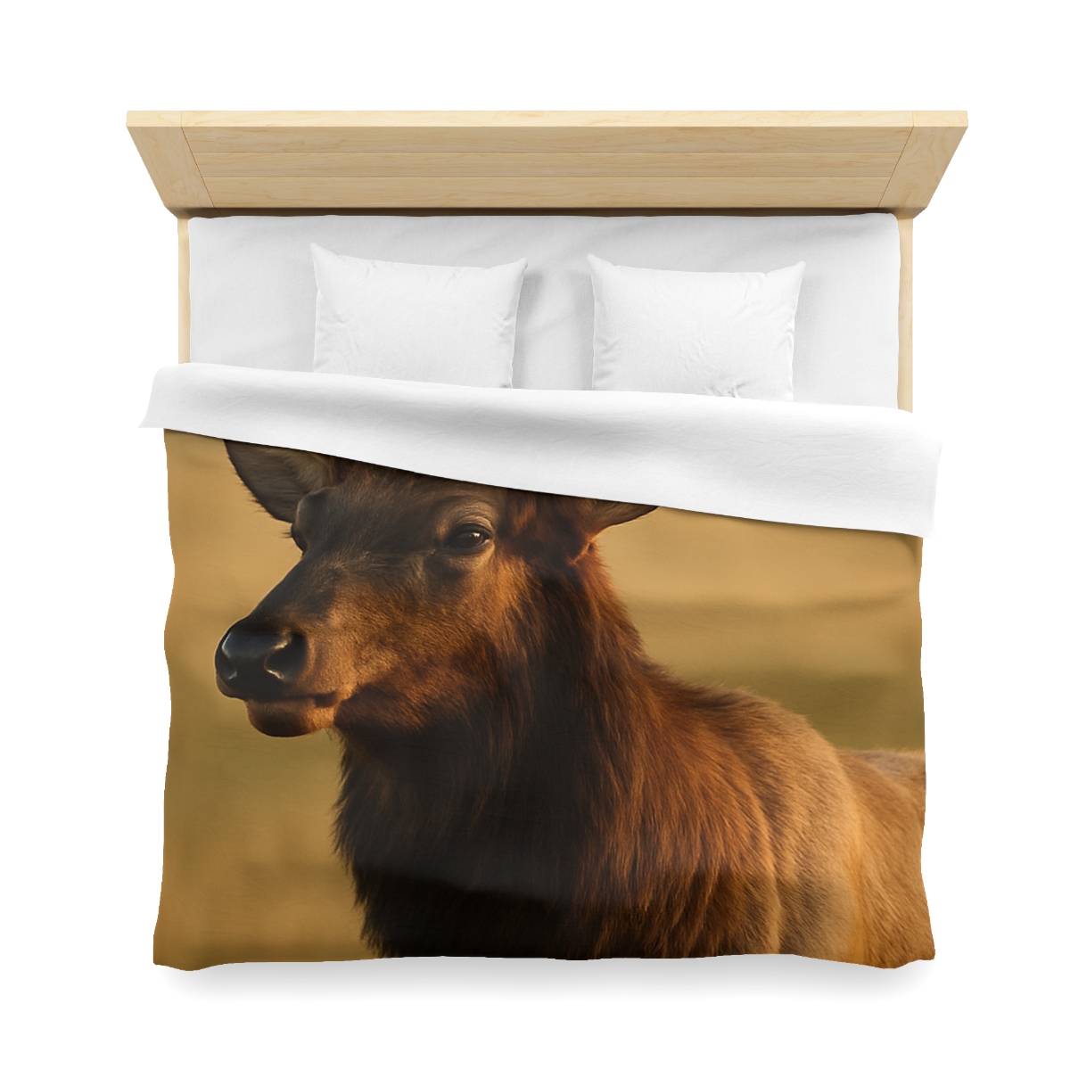 Antler Crown Mountain Elk soft comforter duvets
