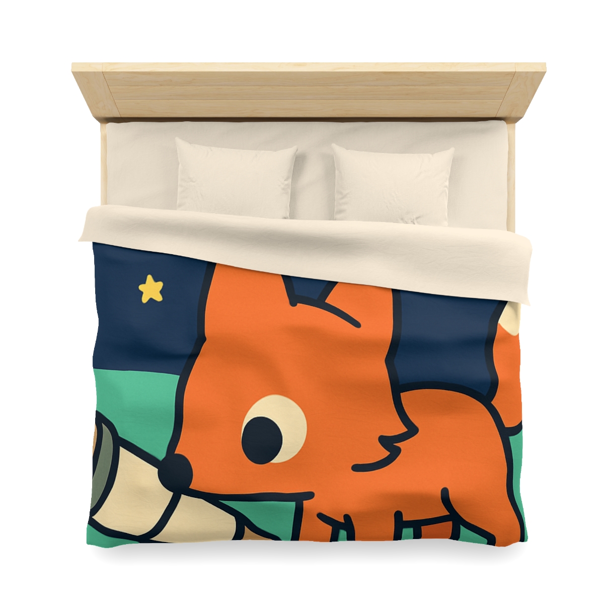 Starlight Safari Fox stylish duvet covers