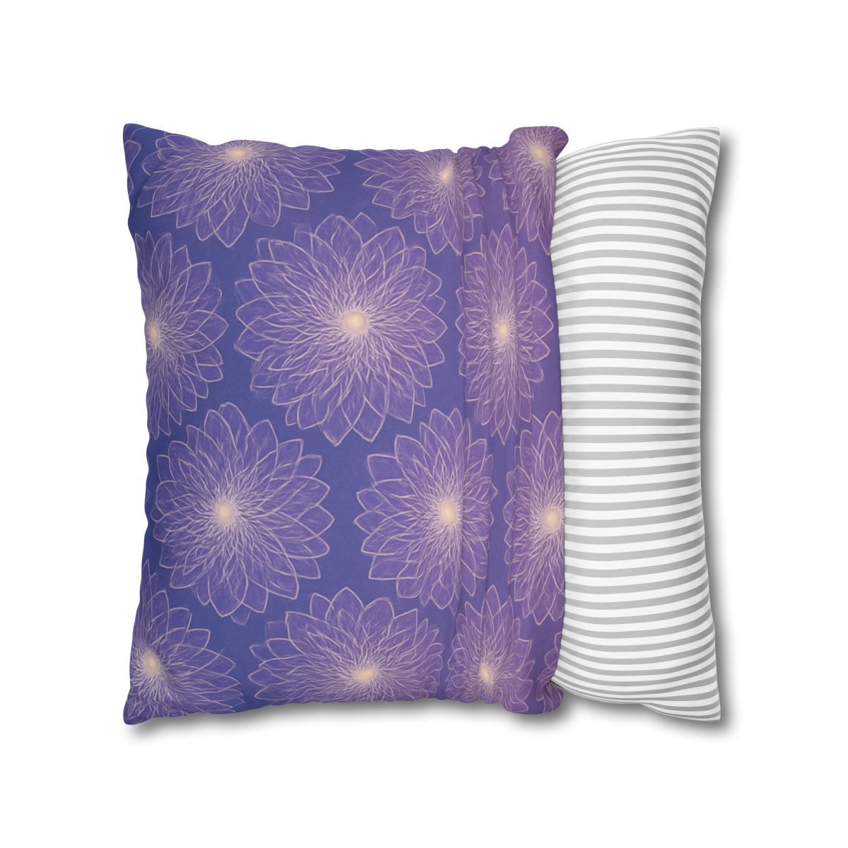 Cosmic Blossom Lattice designer print pillow cases