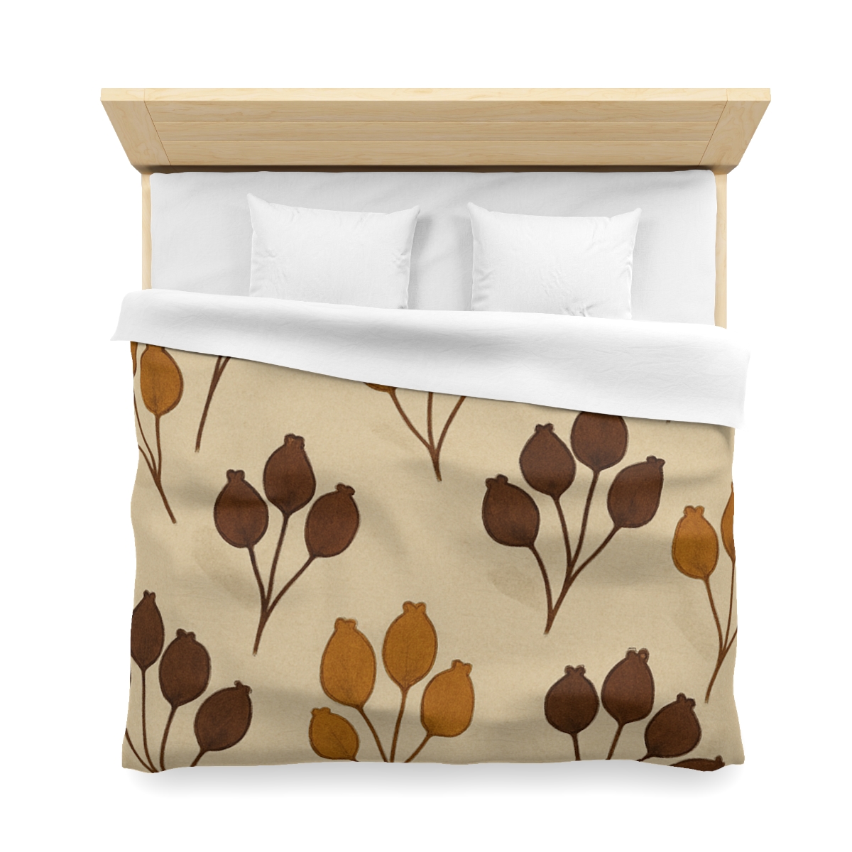 Seed Pod Cluster Study soft comforter duvets