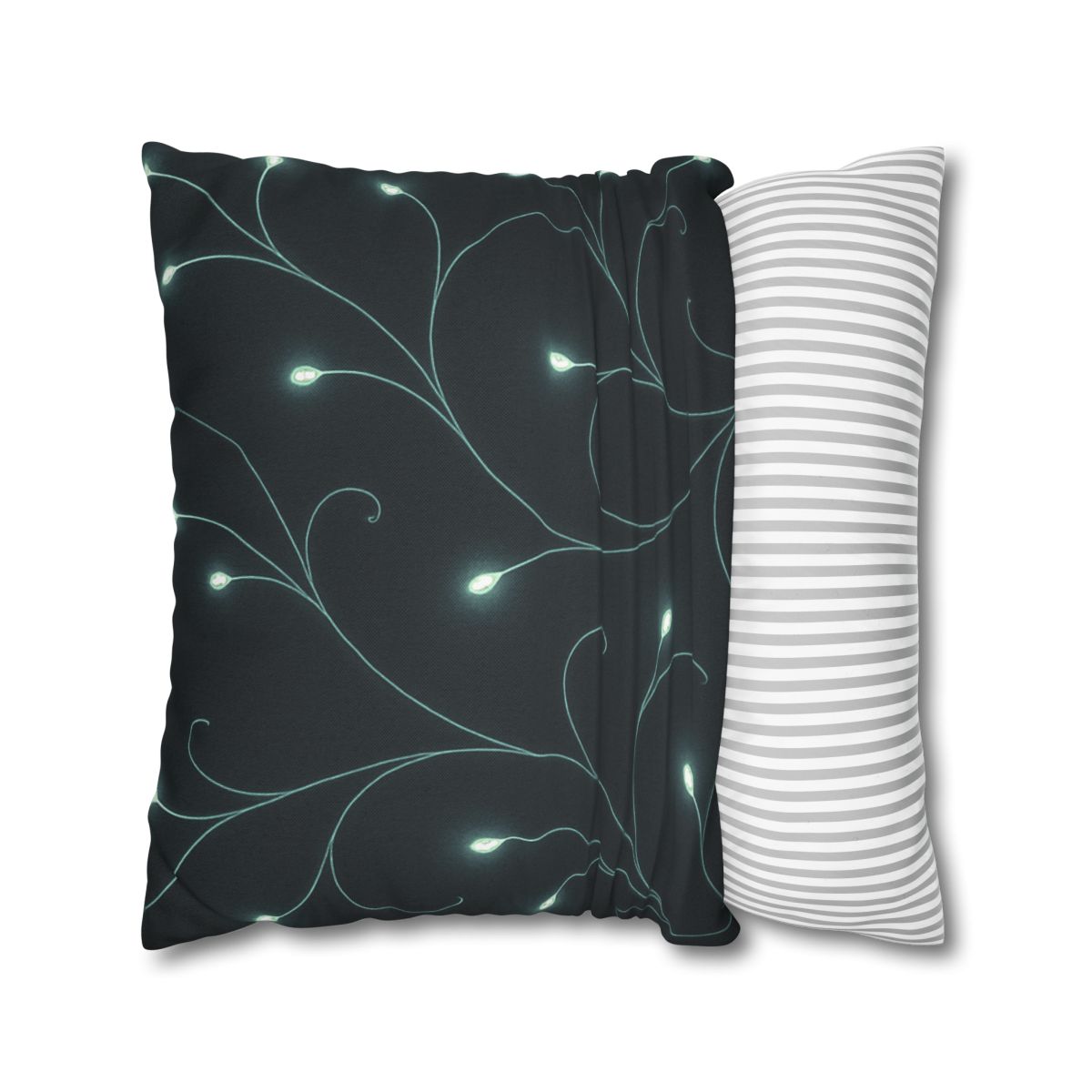 Starlit Vine Constellation designer print pillow cases