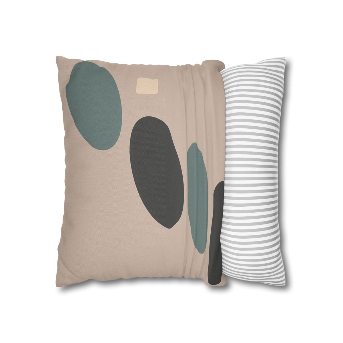 Staggered Ovals With Pause stylish decorative pillowcases