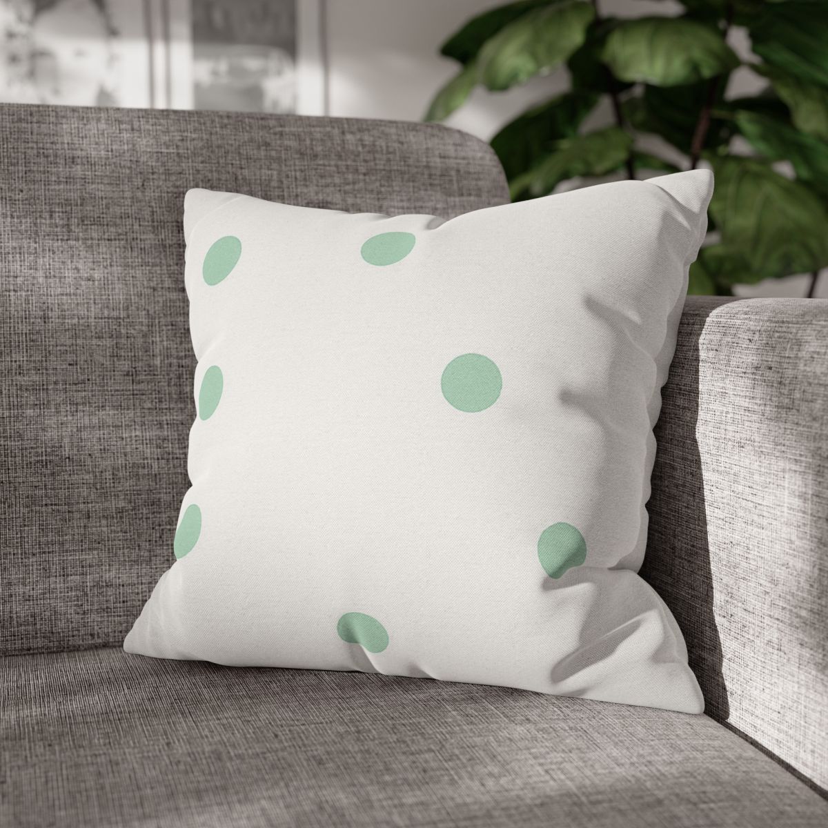 Asymmetric Dot Grid trendy patterned pillow cases