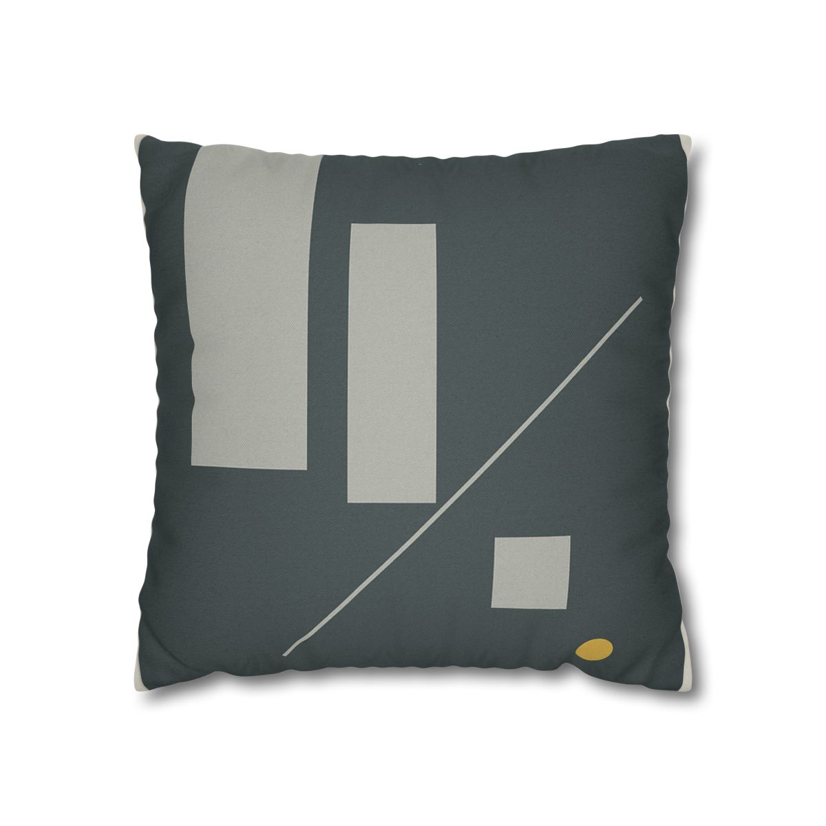 Staggered Blocks With Quiet Diagonal soft cotton pillow cases