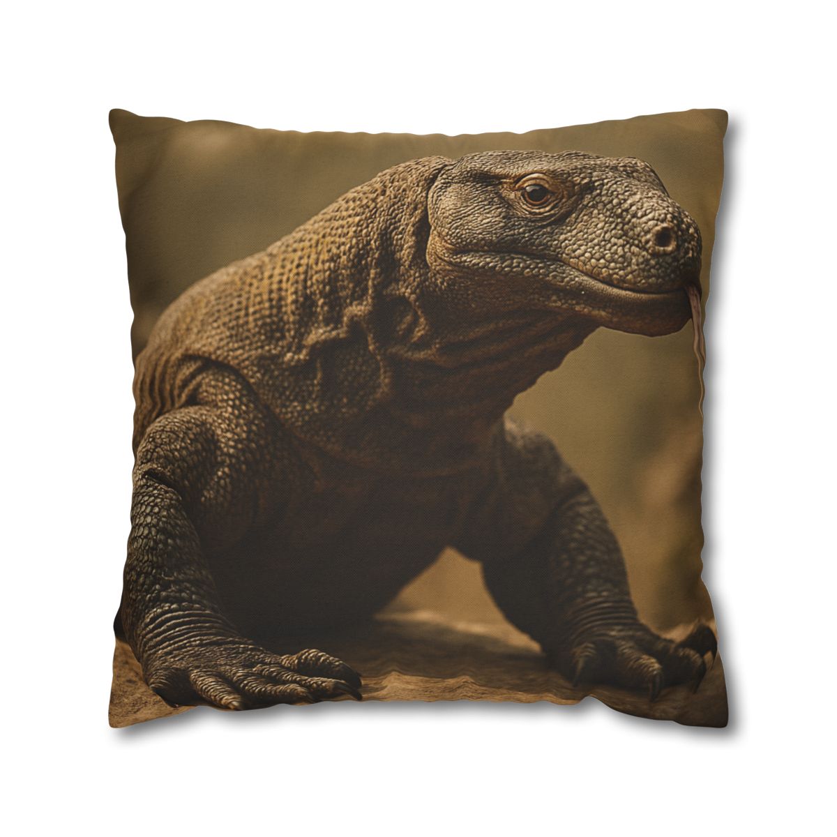 Ancient Sentinel Komodo Dragon custom pillow cases
