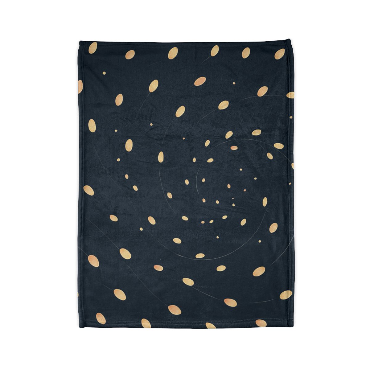 Seed Cluster Constellation soft fleece blankets