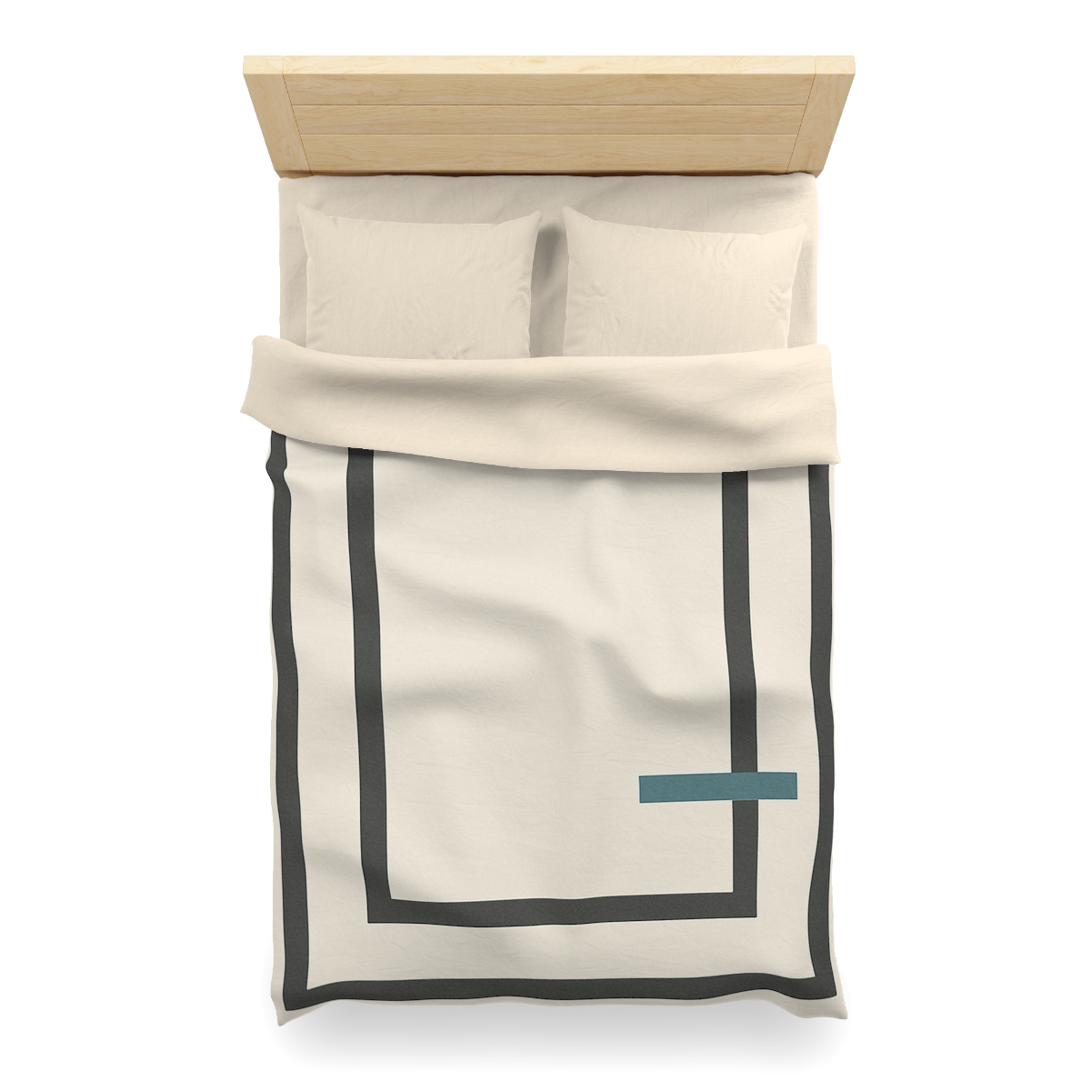 Layered Window Trio custom duvets