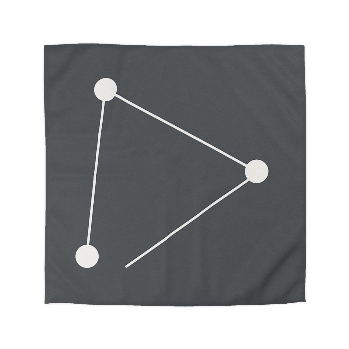 Triangular Line Constellation soft comforter duvets